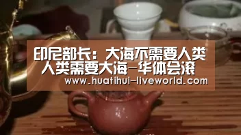 印尼部长:大海不需要人类 人类需要大海-华体会滚球